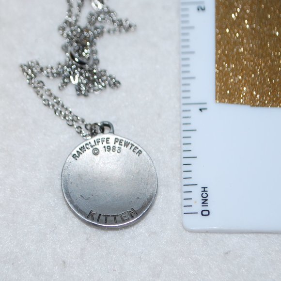 Rawcliff Pewter Cat Necklace - Picture 4 of 6
